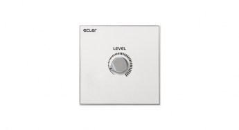 Ecler WPaVOL Remote Wall Panel Control Front lr